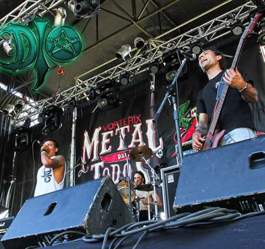 Iridio fue convocado por tercera vez al festival de metal más grande del país