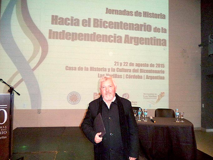 Rüedi disertó en jornadas de Las Varillas