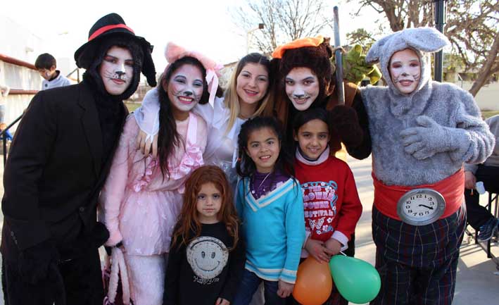 Quijotada festejó el Día del Niño