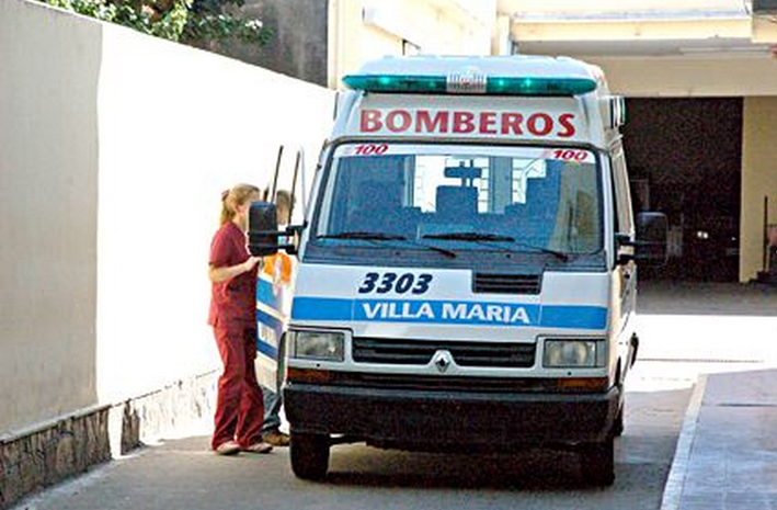 Cinco motociclistas heridos, dos graves, en las calles de Villa María