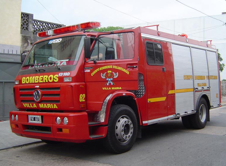 Principio de incendio en un baño