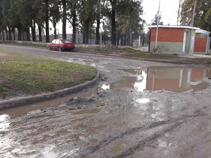 Viejo problema con una esquina inundada