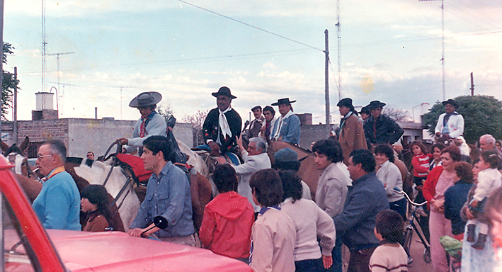 El recuerdo gaucho, a 30 años del viaje a Luján en caballo