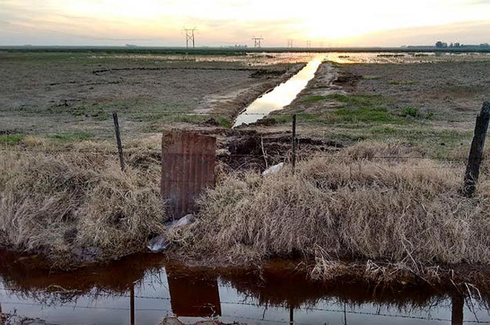 Policía Ambiental frenó una posible inundación