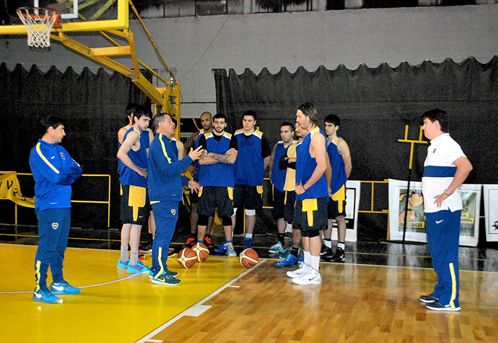 Boca entrenó en el Club Unión Central Boca entrenó en el Club Unión Central