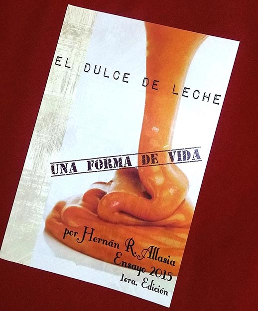 Presentó un libro sobre el dulce de leche