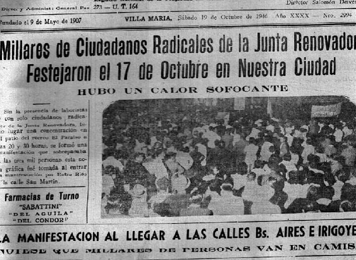 El 28 inician las Terceras Jornadas de Historia y Memoria Local Regional