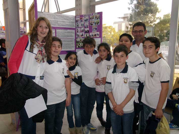 La Escuela Comandante Piedrabuena expone su proyecto saludable en Salta
