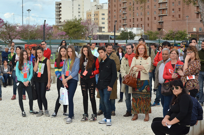 En un emotivo acto, recordaron a Claudia Rodríguez