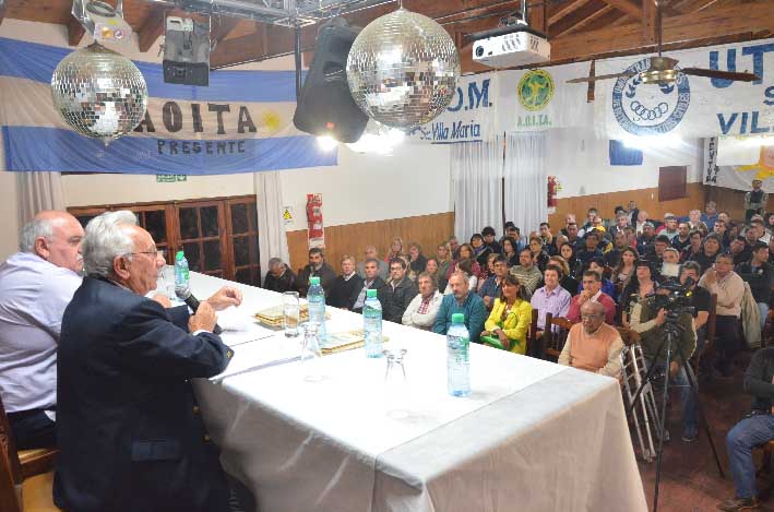 “En Villa María, la CGT vive un resurgimiento militante sindical”
