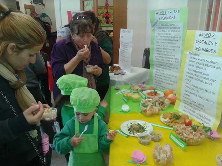 Exposición de comidas de verano