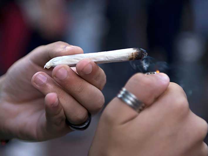 El 43% de quienes son atendidos por drogas es por marihuana
