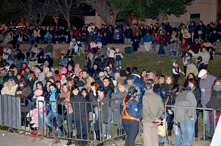 Ni el frío pudo frenar el festejo