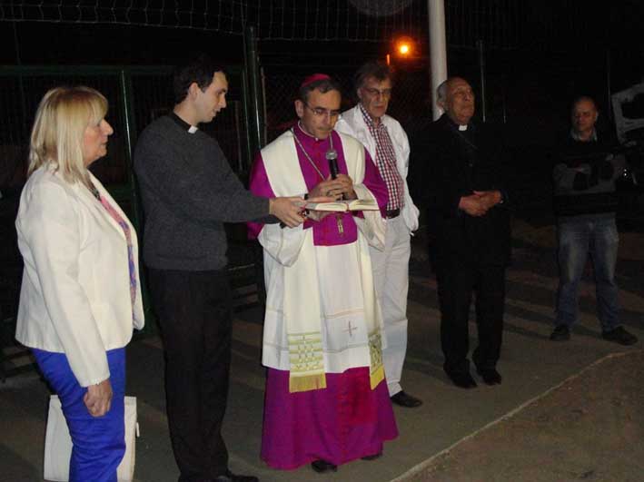 Un festejo patronal “con cancha”