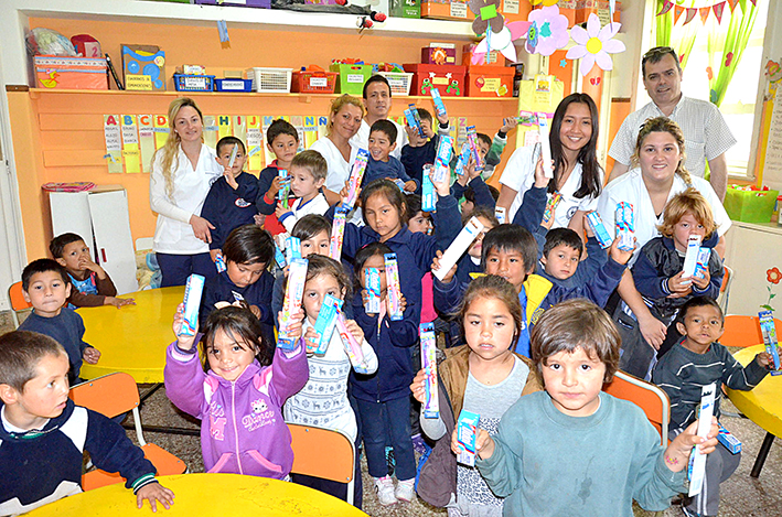 Promueven la salud bucal en alumnos de Nivel Inicial