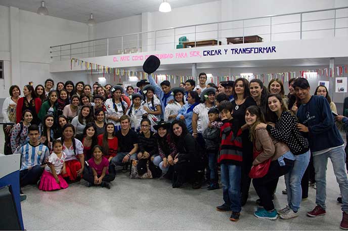 «Fue la primera vez que se sintieron protagonistas en un espacio público» «Fue la primera vez que se sintieron protagonistas en un espacio público»