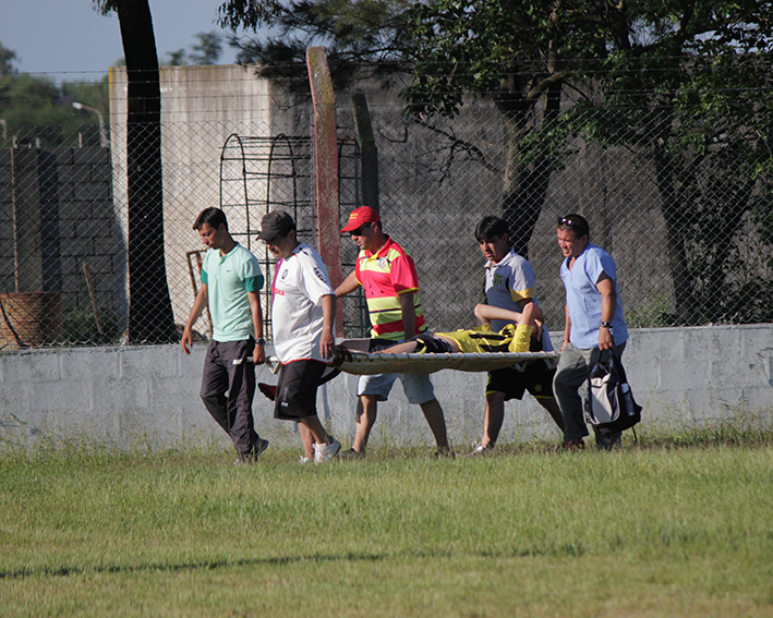 Faró terminó en la clínica