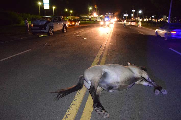 Once heridos­­­, uno de gravedad, en siete accidentes de tránsito