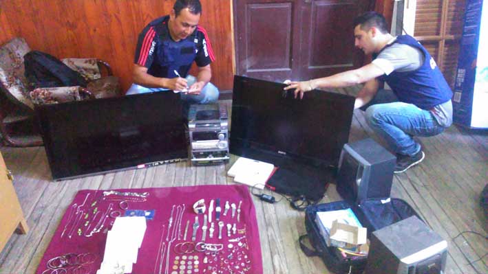 Recuperaron alhajas y otros artículos robados Recuperaron alhajas y otros artículos robados