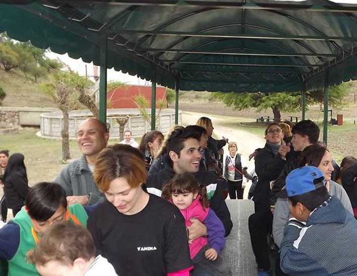 Visitaron una granja en San Antonio de Arredondo