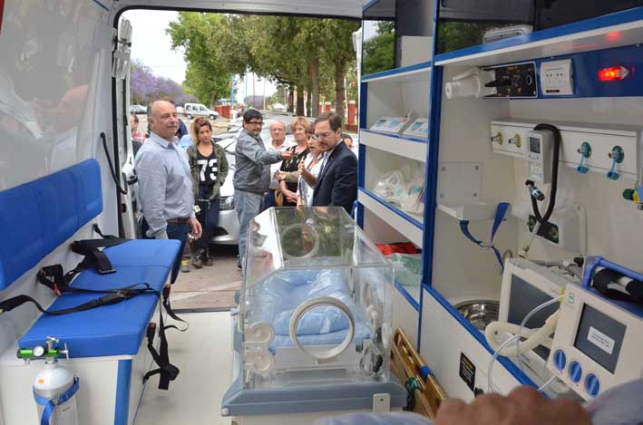 El Pasteur tendrá una ambulancia con equipamiento neonatal