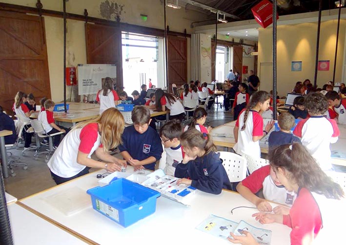 La Tecnoteca: un espacio que los niños visitan y se apropian