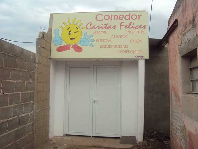 El comedor Caritas Felices se agranda