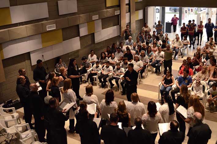 Día celebrado con la Banda y el Coro Día celebrado con la Banda y el Coro