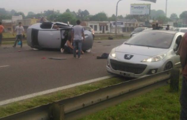 Vuelco en Hernando