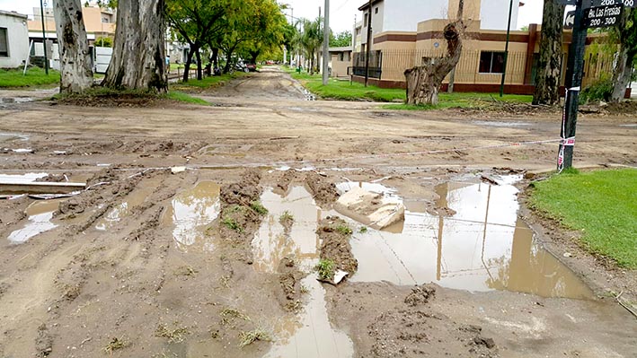 Indignados por el estado de las calles