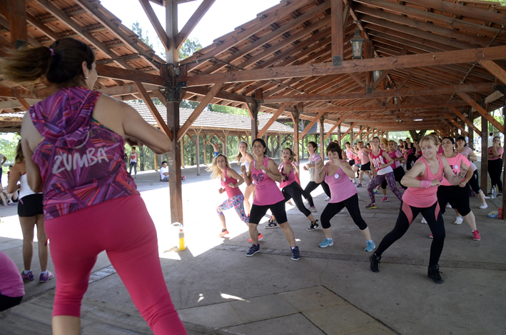 Zumba en la “costa”