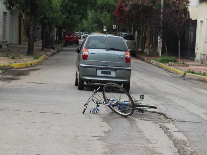 Ciclistas heridos