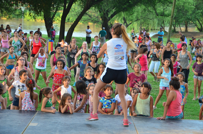 El «Parque», al ritmo de las familias