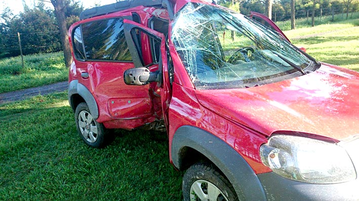 Perdió el control de su auto y murió tras impactar contra una columna