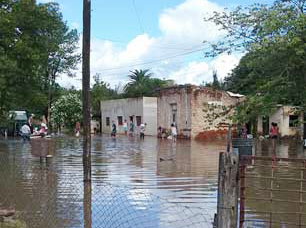 El agua escurre y da tranquilidad