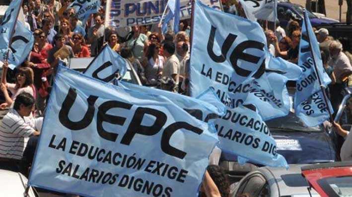 Protesta nacional de UEPC
