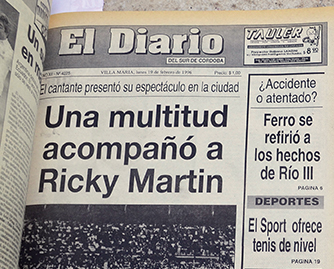 Ricky, veinte años atrás