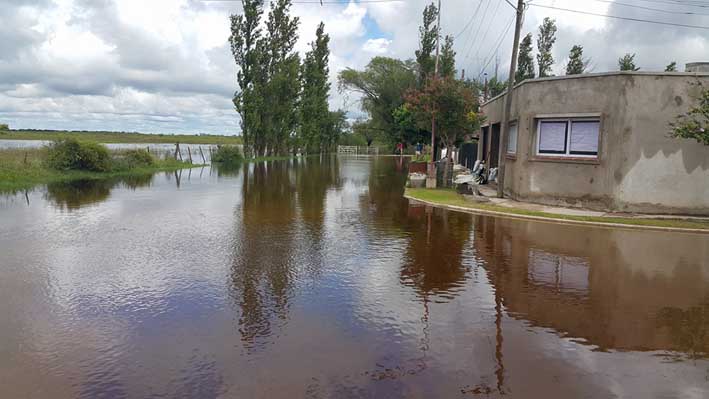 Las aguas están incontrolables