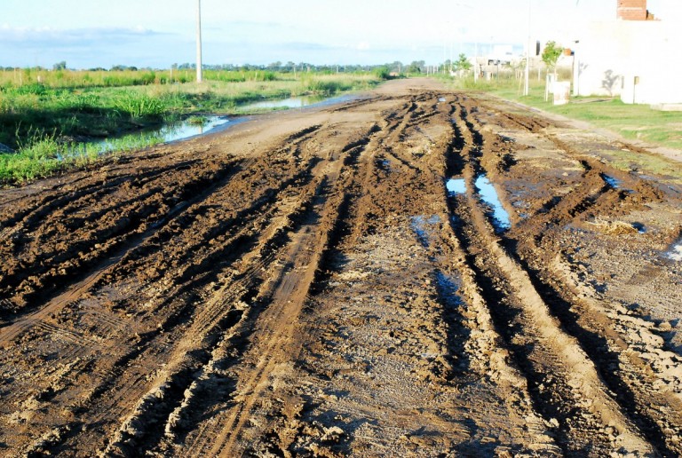 Calle intransitable