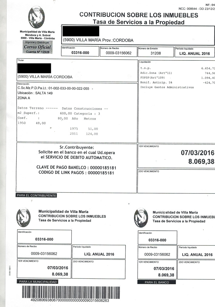 Comenzaron las quejas por los aumentos de las tasas municipales