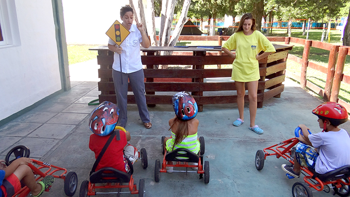 En las escuelas de verano, 600 chicos fueron capacitados en educación vial