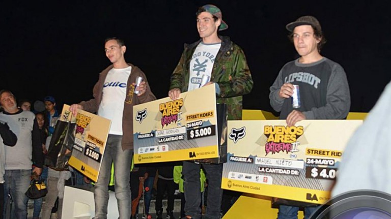 Biker de Las Perdices ganó en la “Fiesta del Deporte Extremo” Biker de Las Perdices ganó en la “Fiesta del Deporte Extremo”