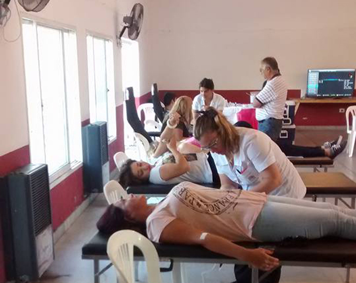 Más de 130 personas se registraron como donantes de sangre y médula Más de 130 personas se registraron como donantes de sangre y médula