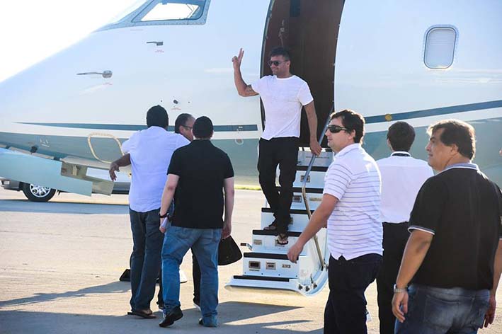 Ricky Martin ya está en Villa María