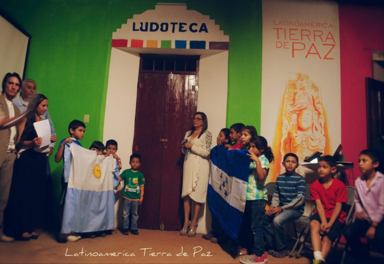 Con aporte villamariense, se inauguró una sala de “ludoteca” en Honduras