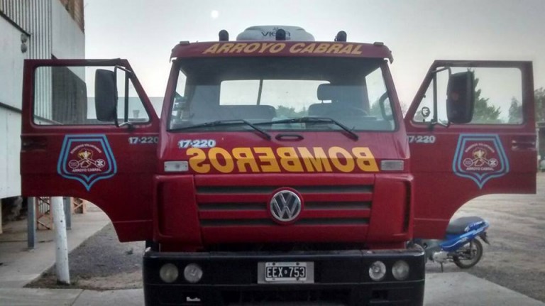 Un nuevo camión de Bomberos Voluntarios