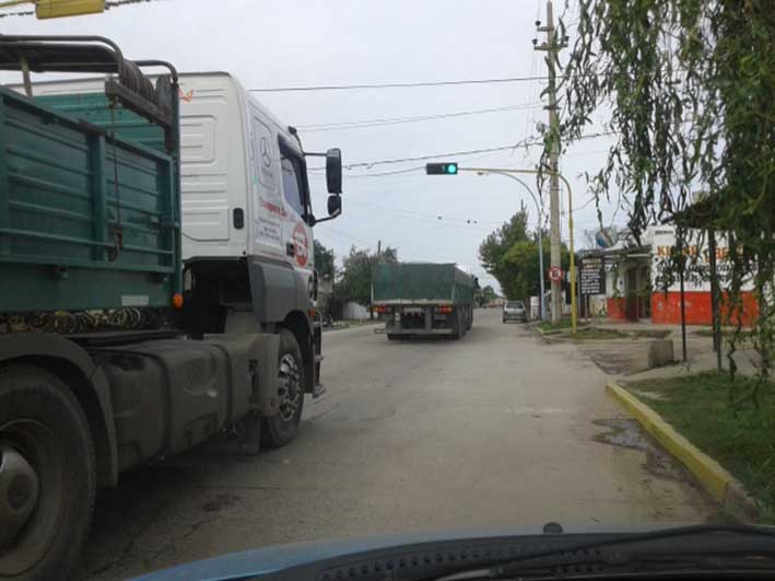 El municipio advirtió que el desvío de camiones no figura en el Presupuesto
