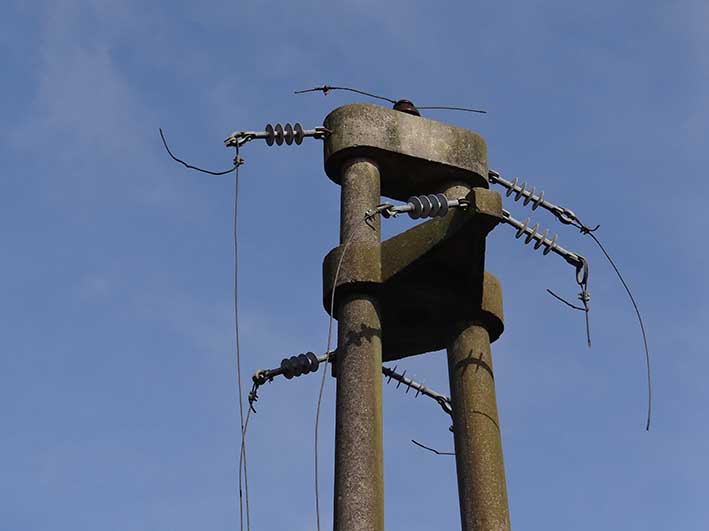 Volvieron a robar cables en los campos de Tío Pujio