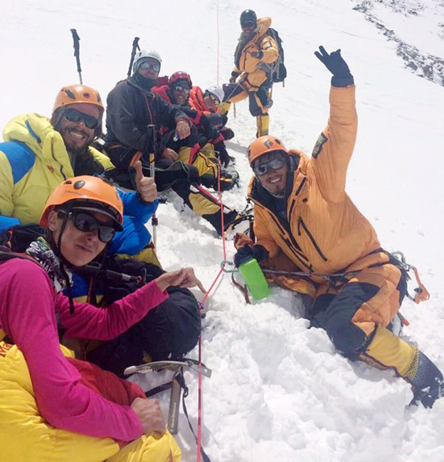 Montañista villamariense logró alcanzar la cumbre del Everest