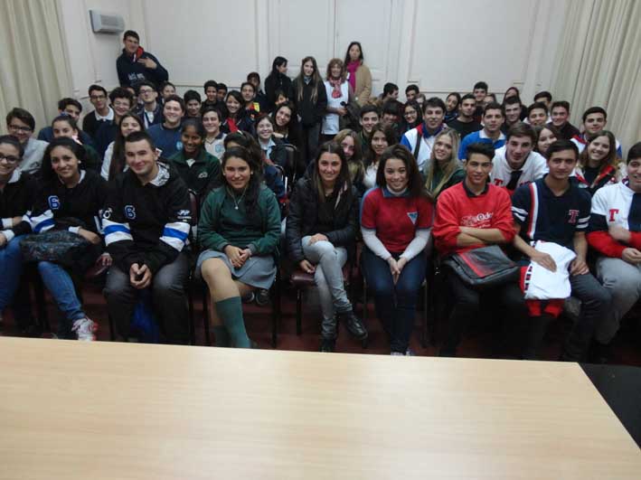 Los chicos tuvieron la sesión preparatoria